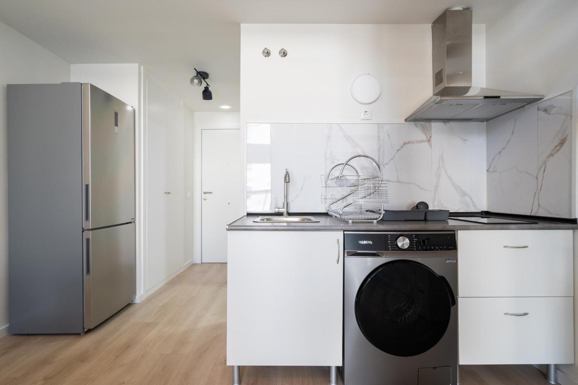 Апартаменты Loft Reformado Industrial Con Garaje Alquiler Temporal Мадрид Экстерьер фото