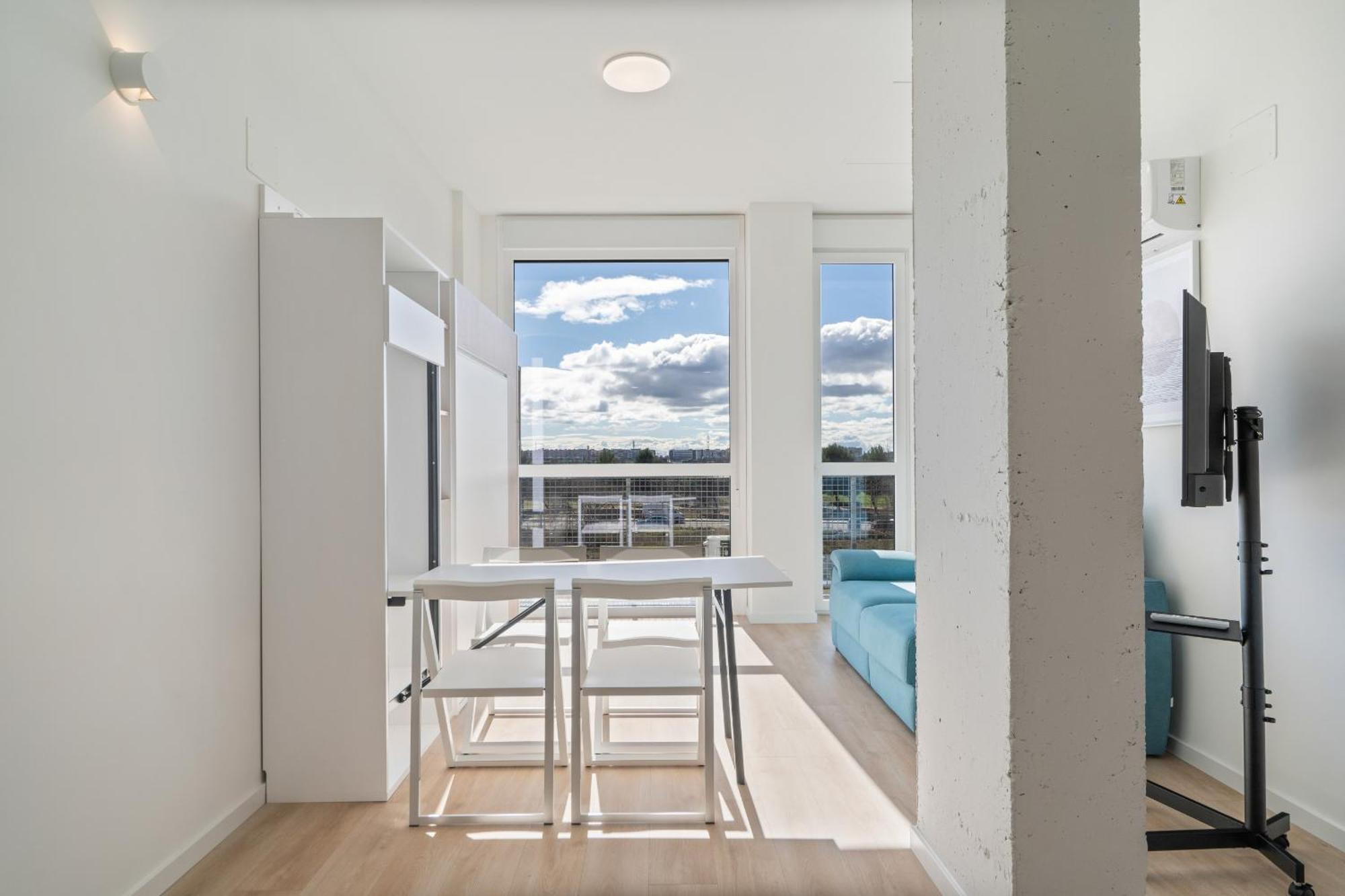 Апартаменты Loft Reformado Industrial Con Garaje Alquiler Temporal Мадрид Экстерьер фото