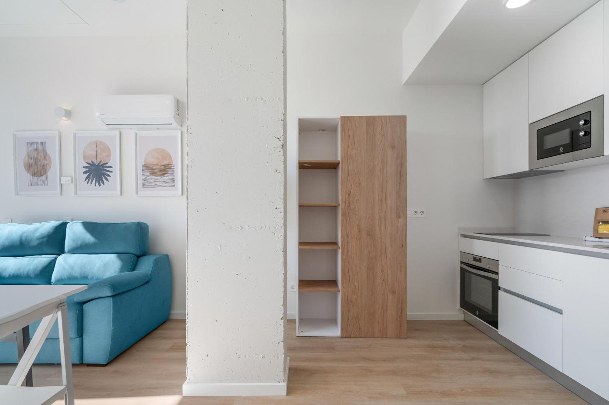 Апартаменты Loft Reformado Industrial Con Garaje Alquiler Temporal Мадрид Экстерьер фото